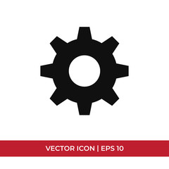 Setting vector icon in modern design style for web site and mobile app