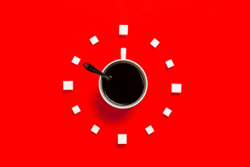 time to drink coffee, ten o'clock