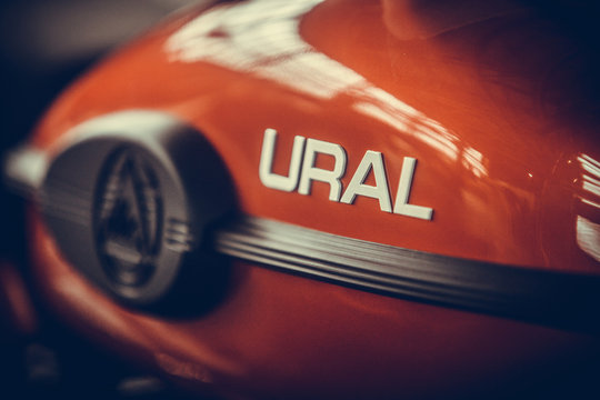 Ural sidecar motorcycle