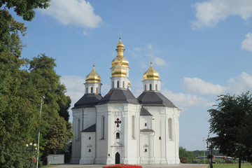 Fototapeta na wymiar Cathedral in Ukraine