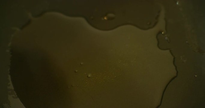 Slow motion shot of cooking a simple and easy vegetarian curry.