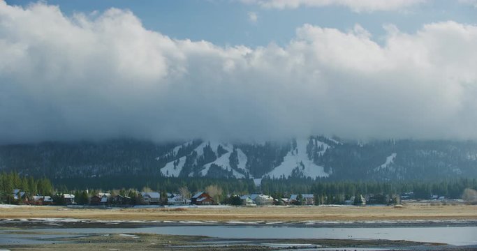 Water front properties at Big Bear Lake, California
