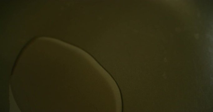 Slow motion shot of cooking a simple and easy vegetarian curry.