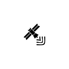 Antenna icon. Space science sign