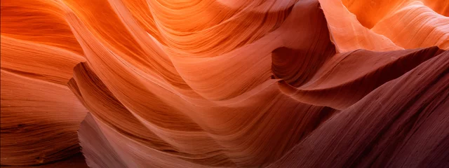 Foto op Plexiglas Scenic canyon Antelope near page Arizona, slot canyon, USA © emotionpicture