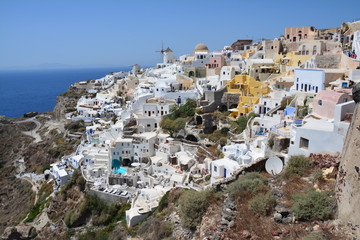 Oia Santorin Cyclades Gr&egrave;ce