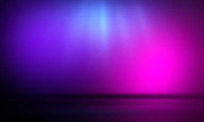  Ultraviolet abstract light. Diode tape, light line. Violet and pink gradient. Modern background, neon light. Empty stage, spotlights, neon. Abstract light.