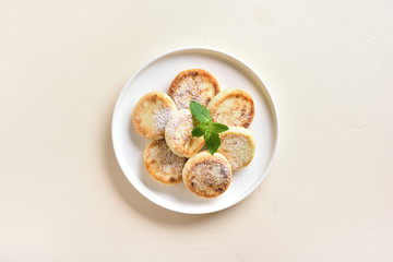 Cottage cheese pancakes