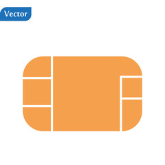 Chip Icon Vector . Lorem Ipsum Illustration design