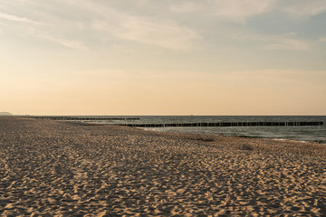 Chałupy - Półwysep -pusta plaża