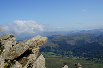 Snowdonia National Park Landscape - Wales UK