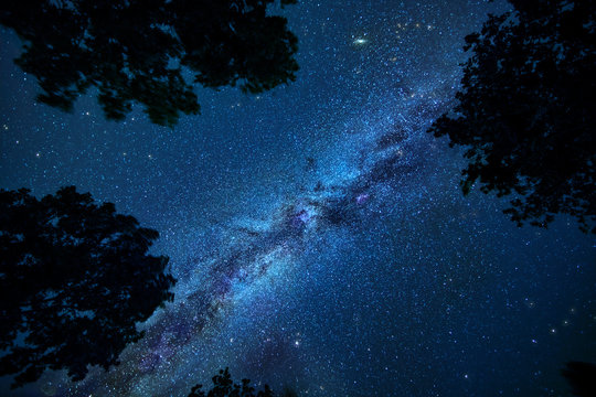 Night sky with Milky Way