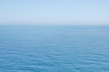 Fototapeta premium Calm blue sea on a summer day.