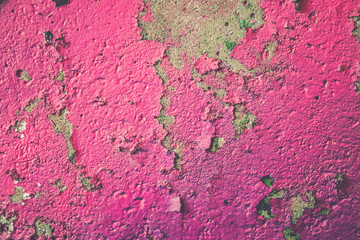 Fototapeta premium Grunge painted texture. Old paint surface. Abstract street art pattern. Weathered graffiti wall background.