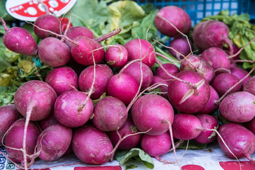 Fresh delicios radishes