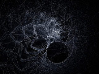 surreal futuristic digital 3d design art abstract background fractal illustration for meditation and decoration wallpaper