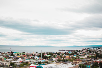 Naklejka na ściany i meble Punta Arenas, Chile