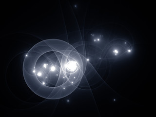 surreal futuristic digital 3d design art abstract background fractal illustration for meditation and decoration wallpaper