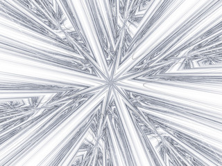 Obraz premium surreal futuristic digital 3d design art abstract background fractal illustration for meditation and decoration wallpaper