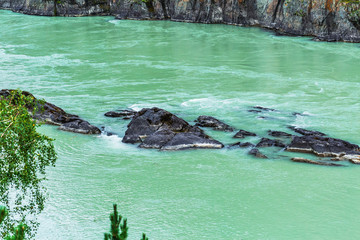 Katun River. Chemal, Gorny Altai, Siberia, Russia