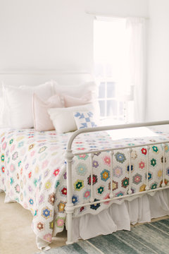 Quilt On A Bed