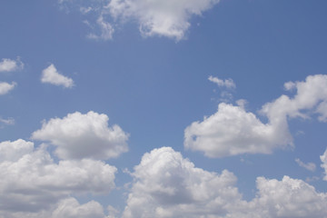 Obraz premium blue sky with clouds