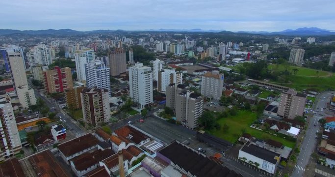 Cities in South America. Brazilian Cities. Joinville city, Santa Catarina state of Brazil. 