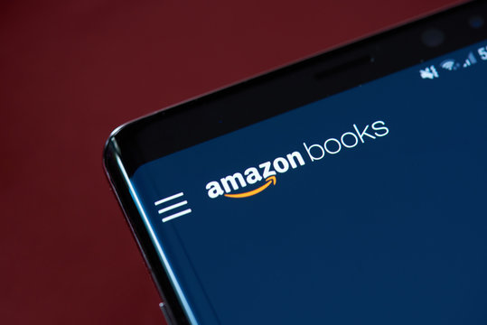 Amazon Books App Menu