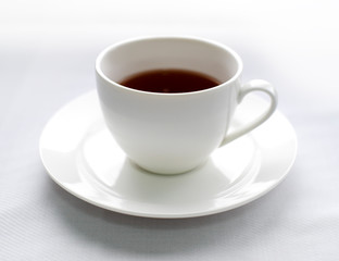 a cup of coffee, isolate on white background