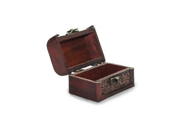 treasure chest with money