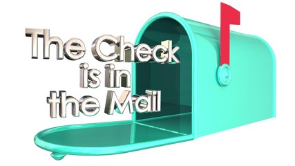 The Check is in the Mail Promise Lie Mailbox 3d Animation