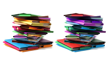 Stacks of Document Folders