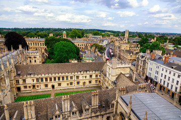 Fototapeta premium Oxford cityscape England