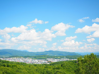 Fototapeta na wymiar 北海道の風景 士別市