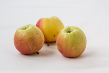 isolated apple on white background