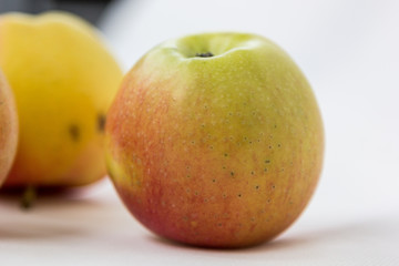 isolated apple on white background