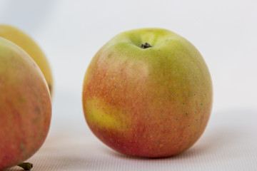isolated apple on white background