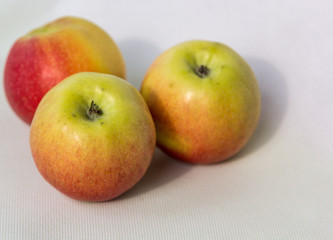 isolated apple on white background