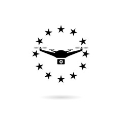 EU rules for drone sign