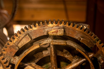 Gearweel of an old Maschine