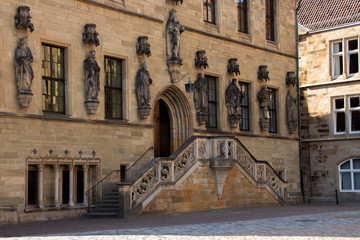 Die Osnabrücker Rathaustreppe