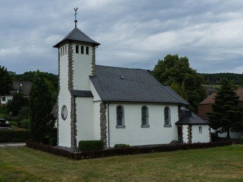 Church Saint Maria at the german village Helminghausen
