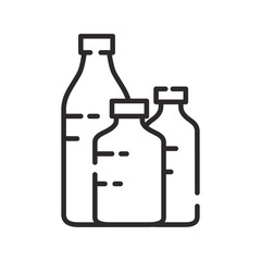 bottle icon vector design illustration