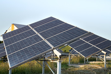 photovoltaics in solar power station energy from natural.