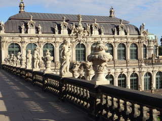 Zwinger Dresden, Teilansicht