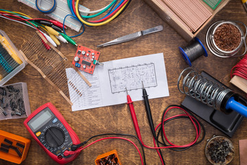 DIY electronics repair making - 288284548