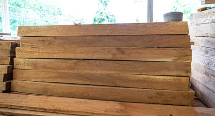 A lot of long pieces of Timber