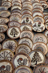 Traditional Romanian handmade ceramics market