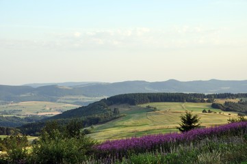 Sonnenuntergang an der Wasserkuppe