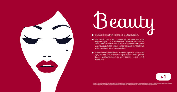 coupon of beauty salon - Powered by Adobe